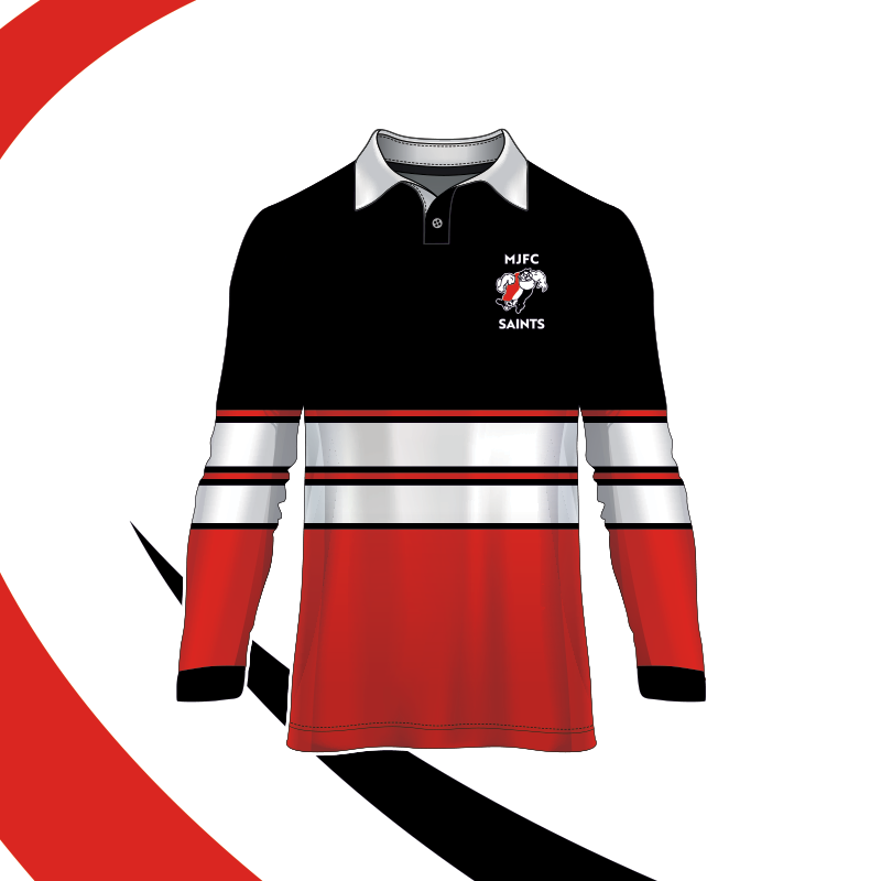 MJFC Saints Knitted Rugby Polo