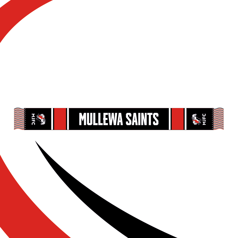 MJFC Saints Knitted Scarf